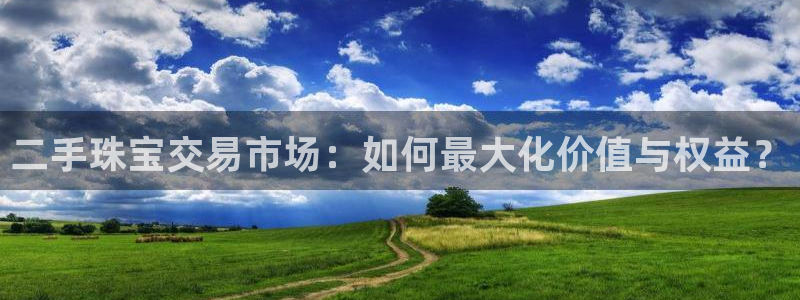 开丰娱乐网站官网入口：二手珠宝交易市场：如何最大化价值与权益？