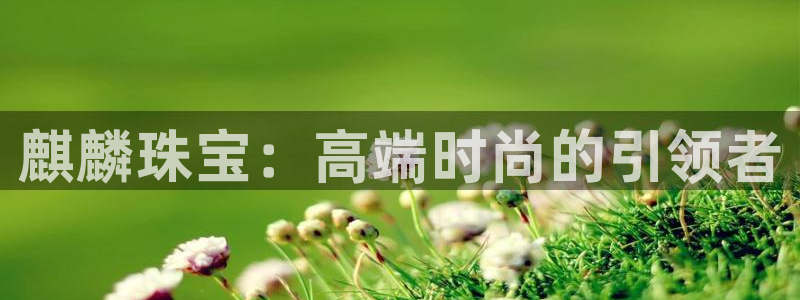 开丰娱乐与六七五一38：麒麟珠宝：高端时尚的引领者