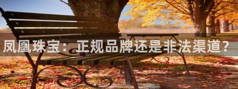 开丰娱乐不开了吗：凤凰珠宝：正规品牌还是非法渠道？