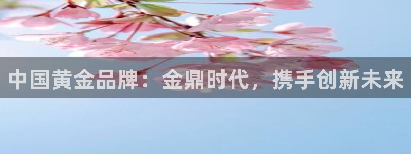 开丰娱乐：中国黄金品牌：金鼎时代，携手创新未来
