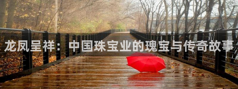 开丰娱乐平台官网网址：龙凤呈祥：中国珠宝业的瑰宝与传奇故事